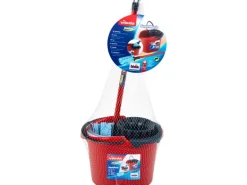 Vileda Kinder-Wischmopp und Eimer Rot