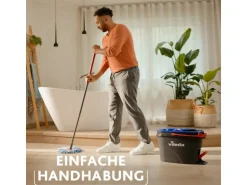 Vileda Wischmopp-Set H2PrO Spin mit Zweitanksystem