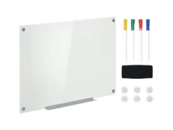 Vinsetto Whiteboard mit 4 Stifte 6 Magnete 1 Schwamm