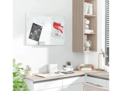 Vinsetto Whiteboard mit 4 Stifte 6 Magnete 1 Schwamm