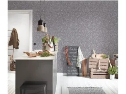 Vliestapete Elegance Ranke Grau FSC®