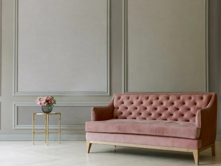 Vliestapete Mustertapete Creme FSC®