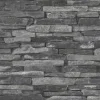 Vliestapete Naturals Schwarz FSC®