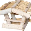 Vogelfutterhaus Reisigdach 19 cm x 24 cm