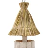 Vogelfutterhaus Rund Strohdach 19 cm x 30 cm