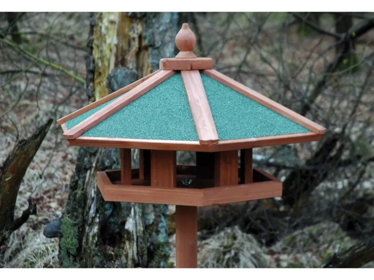 Vogelhaus sechseckig Nadelholz FSC®