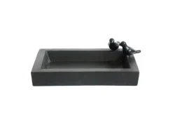 Vogeltränke 25 cm x 40 cm Terrazzo