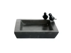 Vogeltränke 31 cm x 31 cm Terrazzo