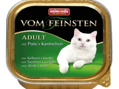 Vom Feinsten Katzen-Nassfutter Adult Pute und Kaninchen 100 g