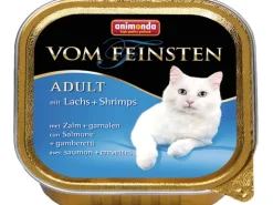 Vom feinsten Katzen-Nassfutter Adult Lachs und Shrimps 100 g