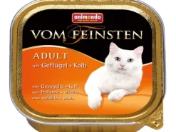 Vom Feinsten Katzen-Nassfutter Adult Geflügel und Kalb 100 g