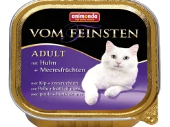 Vom Feinsten Katzen-Nassfutter Adult Mare Huhn und Meeresfrüchte 100 g
