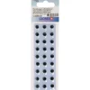 Wackelaugen 12 mm rund 26 Stück selbstklebend
