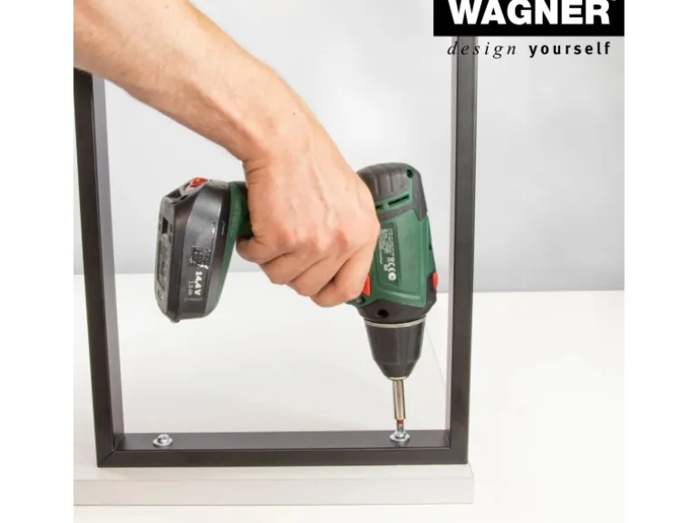 Wagner Designrahmen 400 mm x 300 mm Schwarz