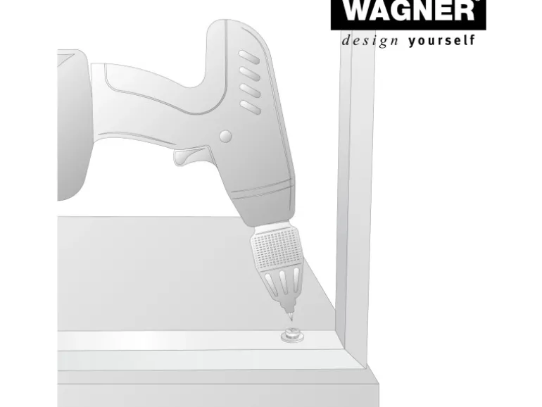 Wagner Designrahmen 710 mm x 300 mm Schwarz