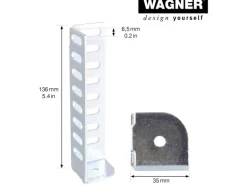 Wagner Möbelbein 12 cm Verzinkt