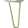 Wagner Möbelbein Hairpin Länge 200 mm Pearl Gold