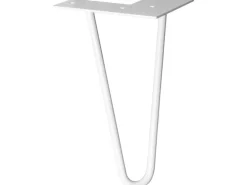 Wagner Möbelbein Hairpin Länge 200 mm Light Grey