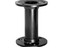 Wagner Möbelbein Industrial Pipe Ø 32,5 mm Länge 100 mm Schwarz