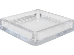 Wagner Möbeluntersetzer EH 0340 Transparent 4 cm x 4 cm 4 Stück