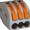 Wago Verbindungsdosenklemmen 3 x 0,08 mm² - 4 mm² 50 Stück