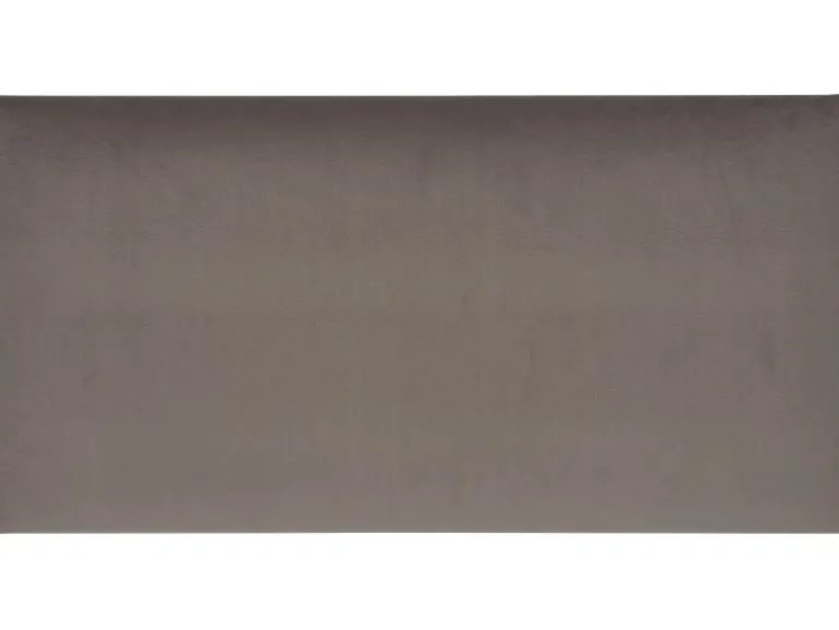 Wandkissen Rechteck 60 cm x 30 cm Dunkelgrau Samt
