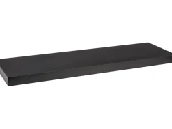 Wandregal Carlton 60 cm x 24 cm x 3,8 cm Schwarz