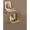 Wandregal Carlton Eiche Hell 23,5 cm x 23,5 cm x 3,8 cm
