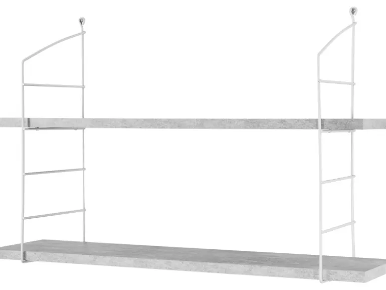 Wandregal-Set Loft 54 cm x 80 cm x 21,5 cm