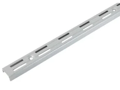 Wandschiene Silber 200 cm