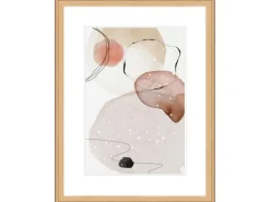 WANDStyle Bilderrahmen H320 aus Massivholz in Natur-Optik 20 x 20 cm im Stil Klassisch