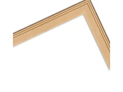 WANDStyle Bilderrahmen H320 aus Massivholz in Natur-Optik 20 x 20 cm im Stil Klassisch