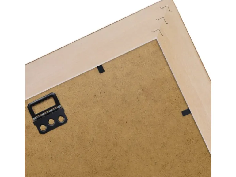 WANDStyle Bilderrahmen H450 aus Massivholz in Gold 40 x 50 cm im Stil Antik