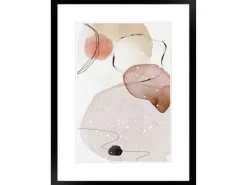 WANDStyle Bilderrahmen H950 aus Massivholz in Schwarz 21 x 29,7 cm im Stil Modern