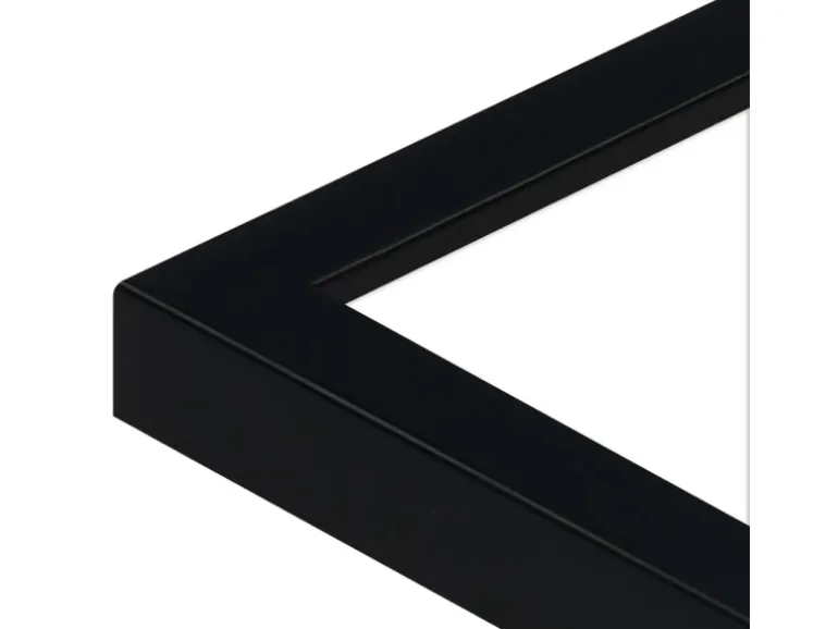WANDStyle Bilderrahmen H950 aus Massivholz in Schwarz 21 x 29,7 cm im Stil Modern