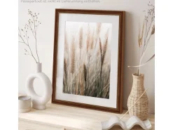 WANDStyle Bilderrahmen H182 aus Massivholz in Braun 30 x 40 cm im Stil Antik