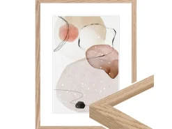 WANDStyle Bilderrahmen H950 aus Massivholz in Eiche-Optik 20 x 30 cm im Stil Modern