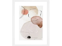WANDStyle Bilderrahmen H300 aus Massivholz in Weiß 40 x 50 cm im Stil Modern