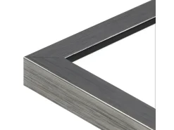 WANDStyle Bilderrahmen H950 aus Massivholz in Metall-Optik 40 x 60 cm im Stil Modern