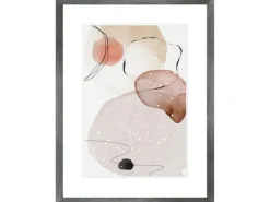 WANDStyle Bilderrahmen H950 aus Massivholz in Metall-Optik 40 x 60 cm im Stil Modern