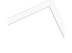 WANDStyle Bilderrahmen H950 aus Massivholz in Weiß gemasert 40 x 60 cm im Stil Modern