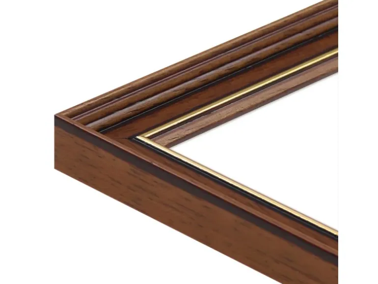 WANDStyle Bilderrahmen H182 aus Massivholz in Braun 20 x 30 cm im Stil Antik