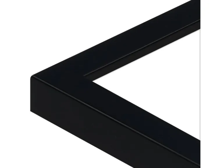 WANDStyle Bilderrahmen H950 aus Massivholz in Schwarz 13 x 18 cm im Stil Modern