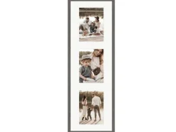 WANDStyle Galerierahmen G950 in Graubraun 23 x 70 cm für 3 Bilder im Format 13 x 18 cm