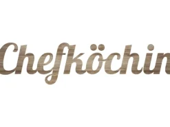 Wandtattoo Chefköchin 25 cm x 70 cm