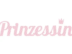 Wandtattoo Prinzessin 25 cm x 70 cm
