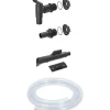 Waterform Anschlussset Icanset für Regentonne 5-teilig mit Schlauch