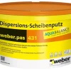 weber.pas 431 Aquabalance Dispersions-Scheibenputz 2 mm 25 kg