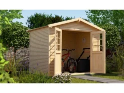 weka Gartenhaus 218 Gr.2, 28 mm, Satteldach mit wekaLine, natur, DT