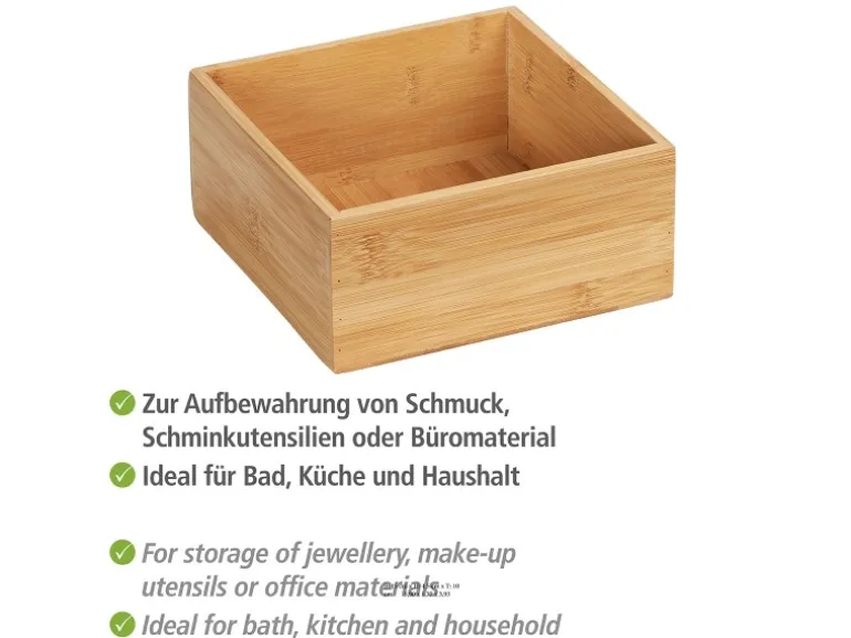 WENKO Ablage Terra M Bambus